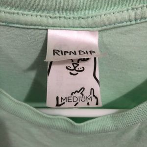 RipnDip Mint green shirt ‘Medium’